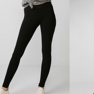 Express Black Sexy Stretch Ankle Leggings XS